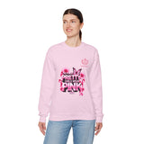 Pink Butterfly 'Pretty Girls Wear Pink' Crewneck Sweatshirt