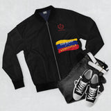 Venezuela Flag Bomber Jacket — "God Bless Venezuela" Men's Jacket