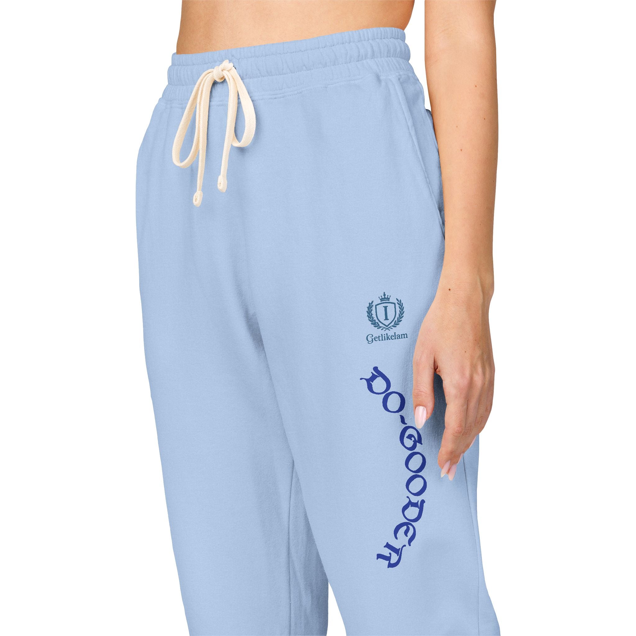 Unisex Garment-Dyed Fleece Sweatpants