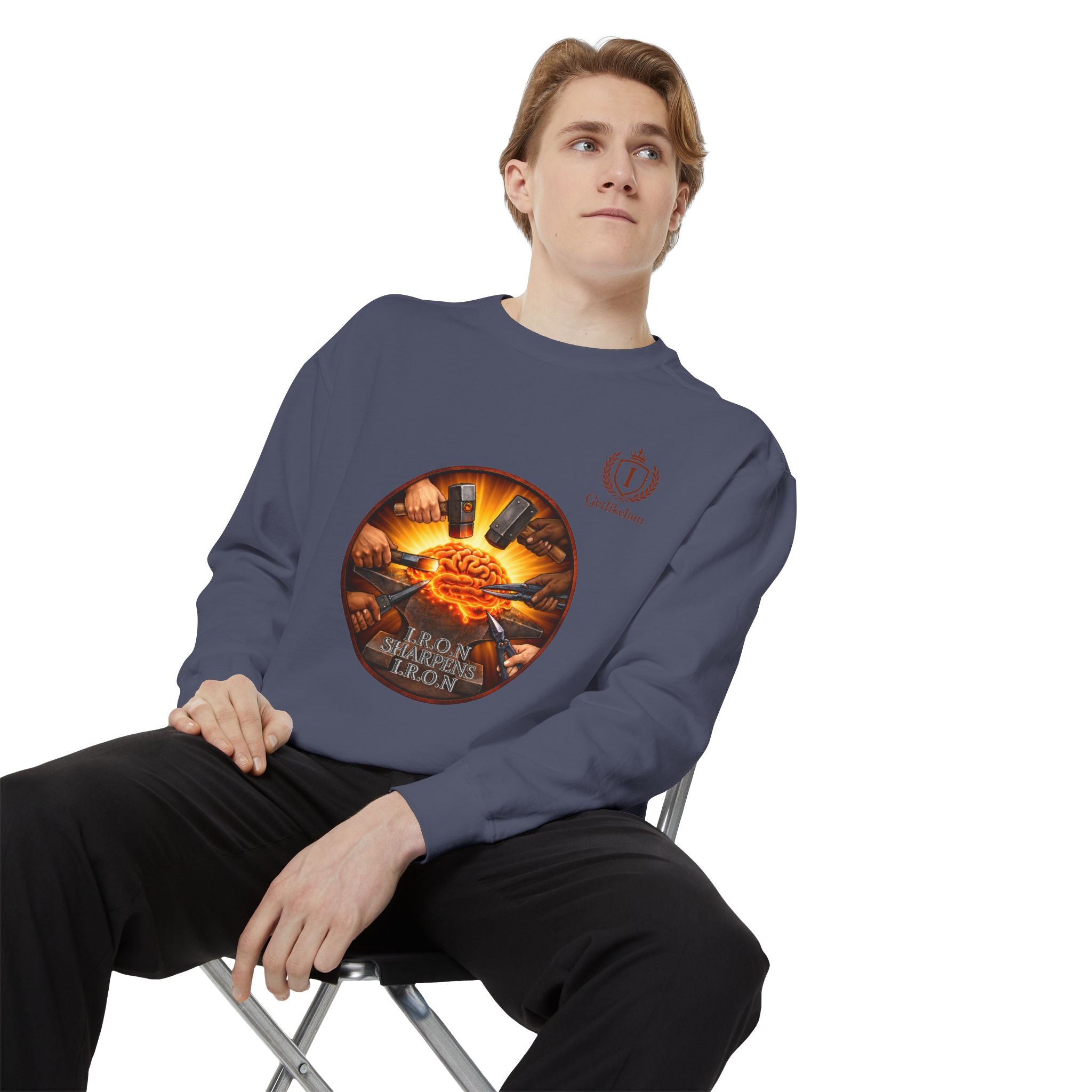 Iron Sharpen Iron Crewneck Sweatshirt