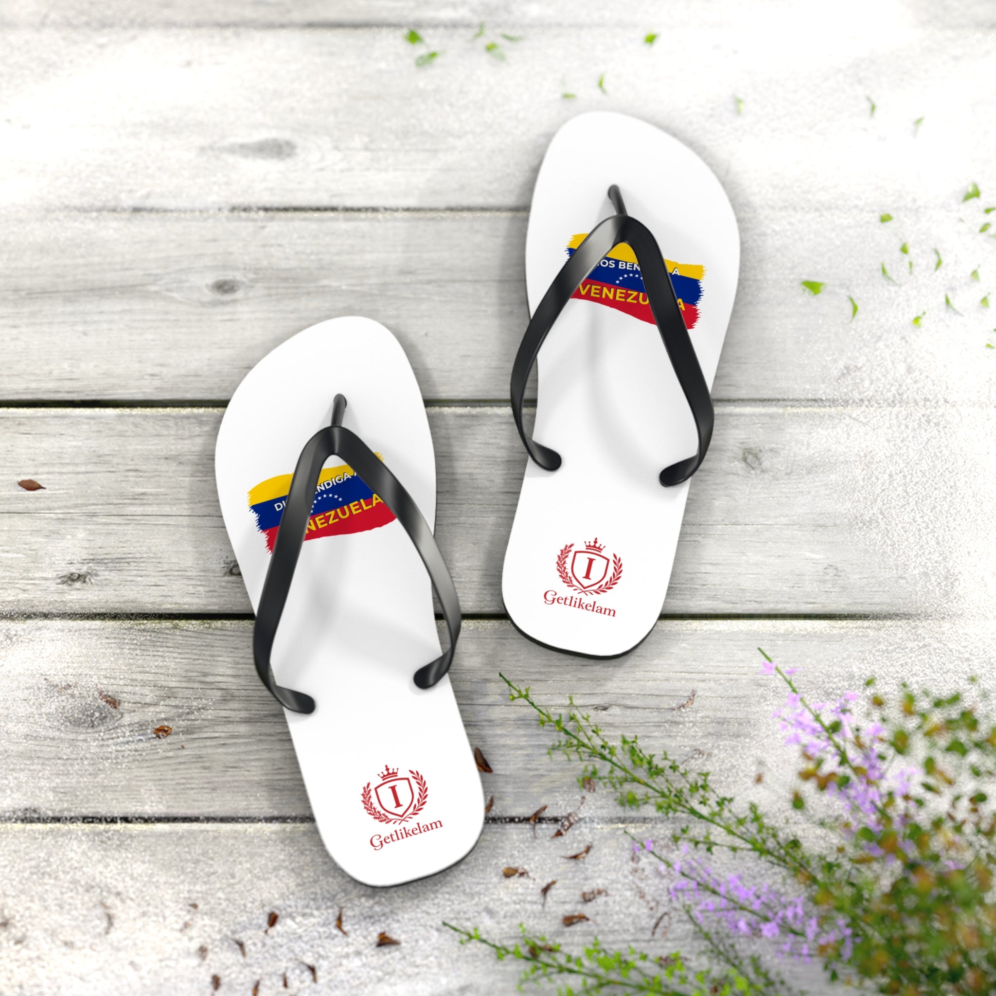 Venezuela Flag Flip Flops – Patriotic Summer Sandals