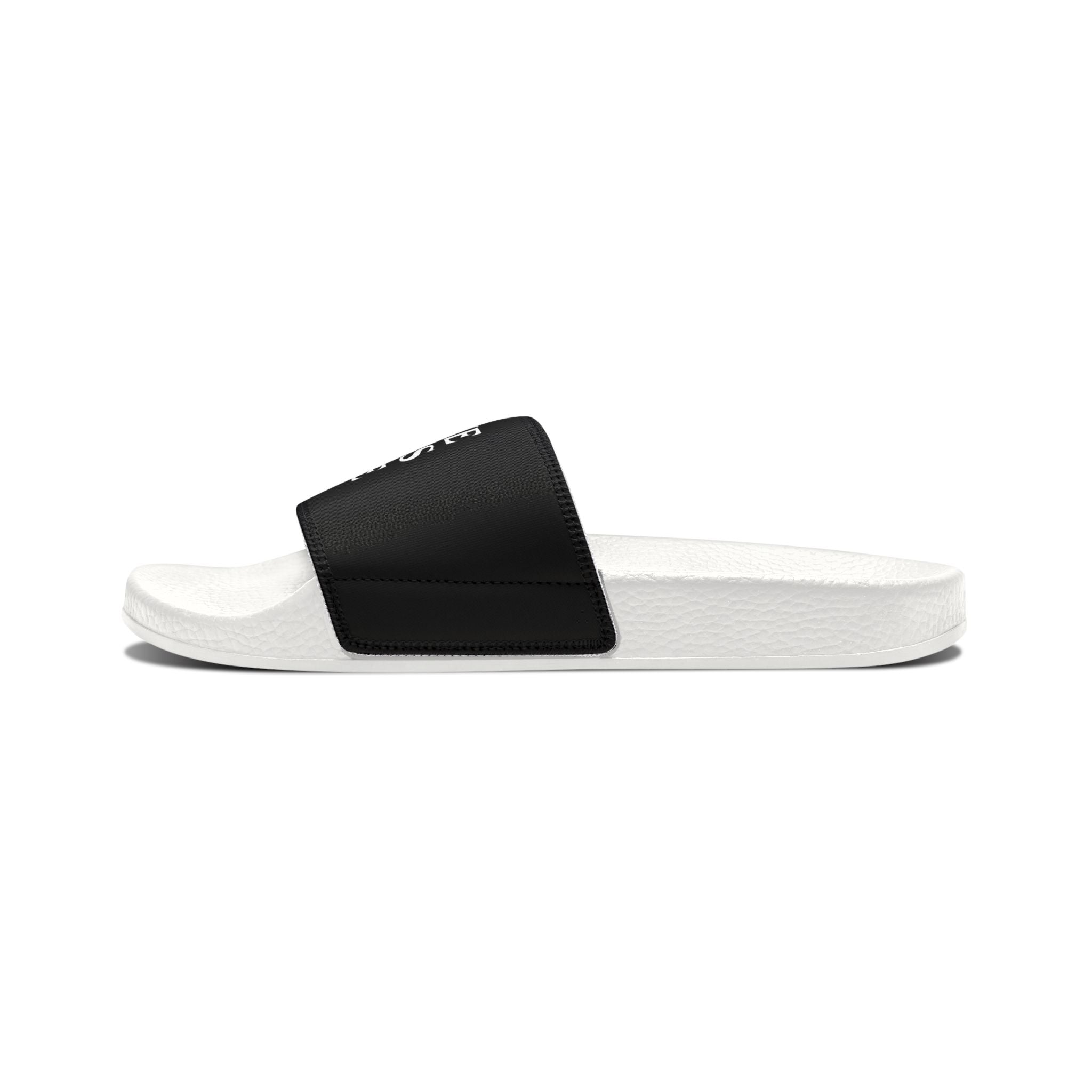 Men's Slide Sandals — 'No One Fights Alone' Cancer Support Removable-Strap Slides