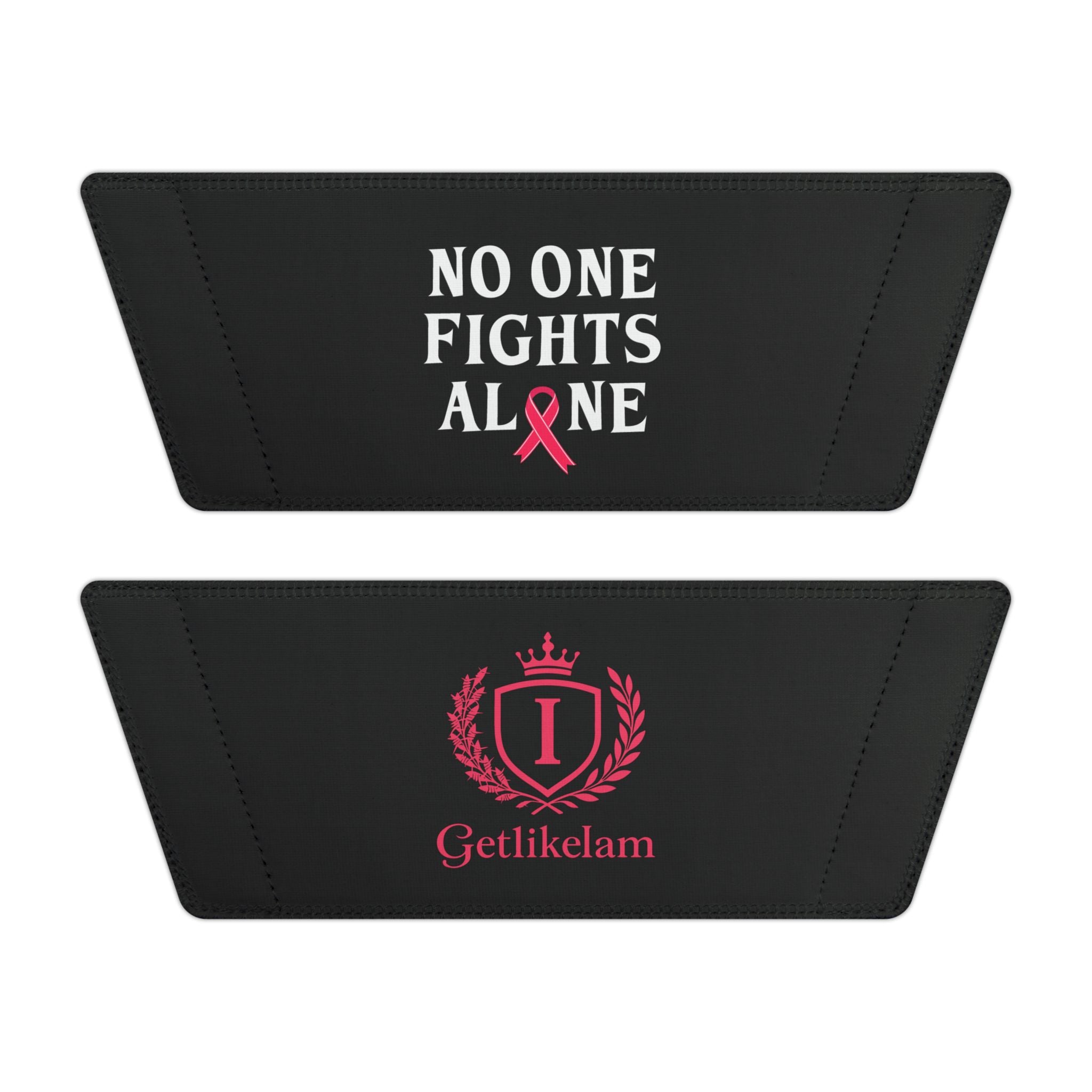 Men's Slide Sandals — 'No One Fights Alone' Cancer Support Removable-Strap Slides