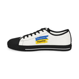 Men's Sneakers — Blue & Yellow Ukraine Pride Graphic
