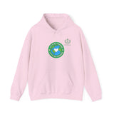 Friendship Earth Hoodie — "Be Kind, Be Friends" Graphic Pullover