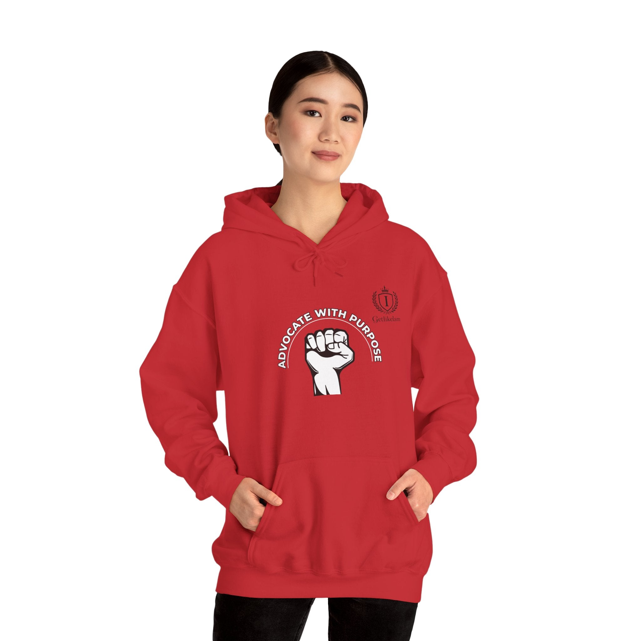 Equal Rights Fist Hoodie — "Together With Purpose" Empowerment Sweatshirt