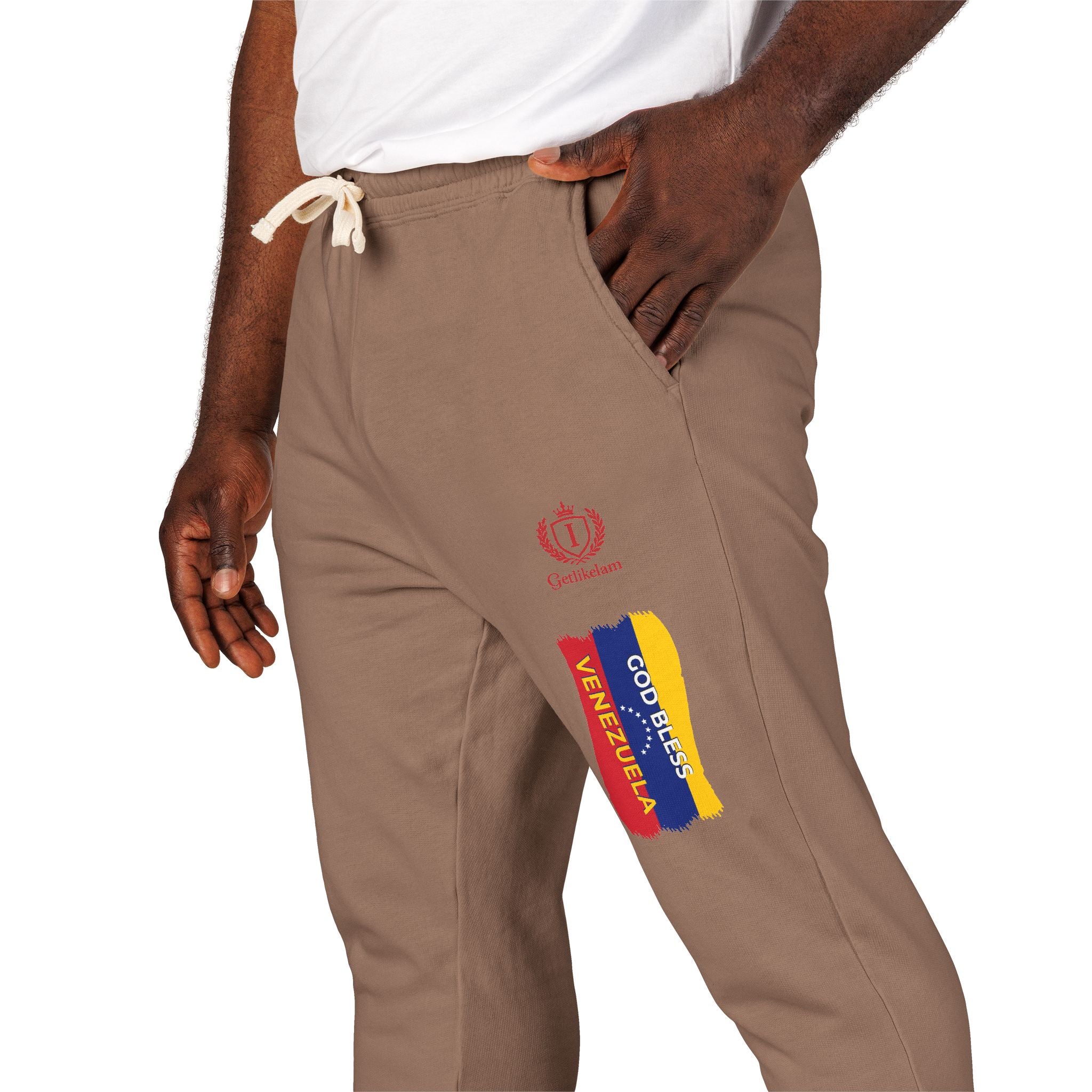 Venezuelan Flag Crest Sweatpants — Heritage Graphic Joggers