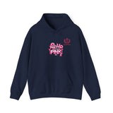 Pretty in Pink Floral Hoodie — Cancer Awareness Comfort Pullover