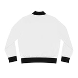 Women's Empowerment Bomber Jacket — Raised Fist Graphic
