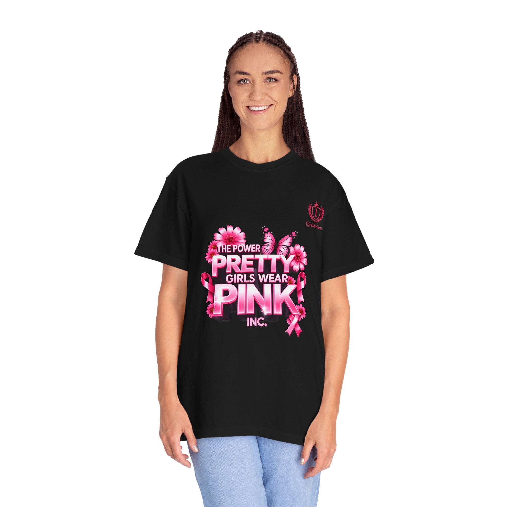 Pretty Girls Wear Pink T-Shirt —  Cancer Awareness Graphic Tee