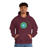 Friendship Earth Hoodie — "Be Kind, Be Friends" Graphic Pullover