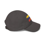 Venezuela Flag Dad Cap — "Dios Bendiga Venezuela" Embroidered Baseball Hat
