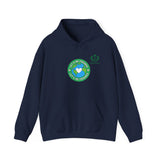 Friendship Earth Hoodie — "Be Kind, Be Friends" Graphic Pullover