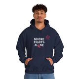 Cancer Awareness Hoodie — "No One Fights Alone" Support Hoodie