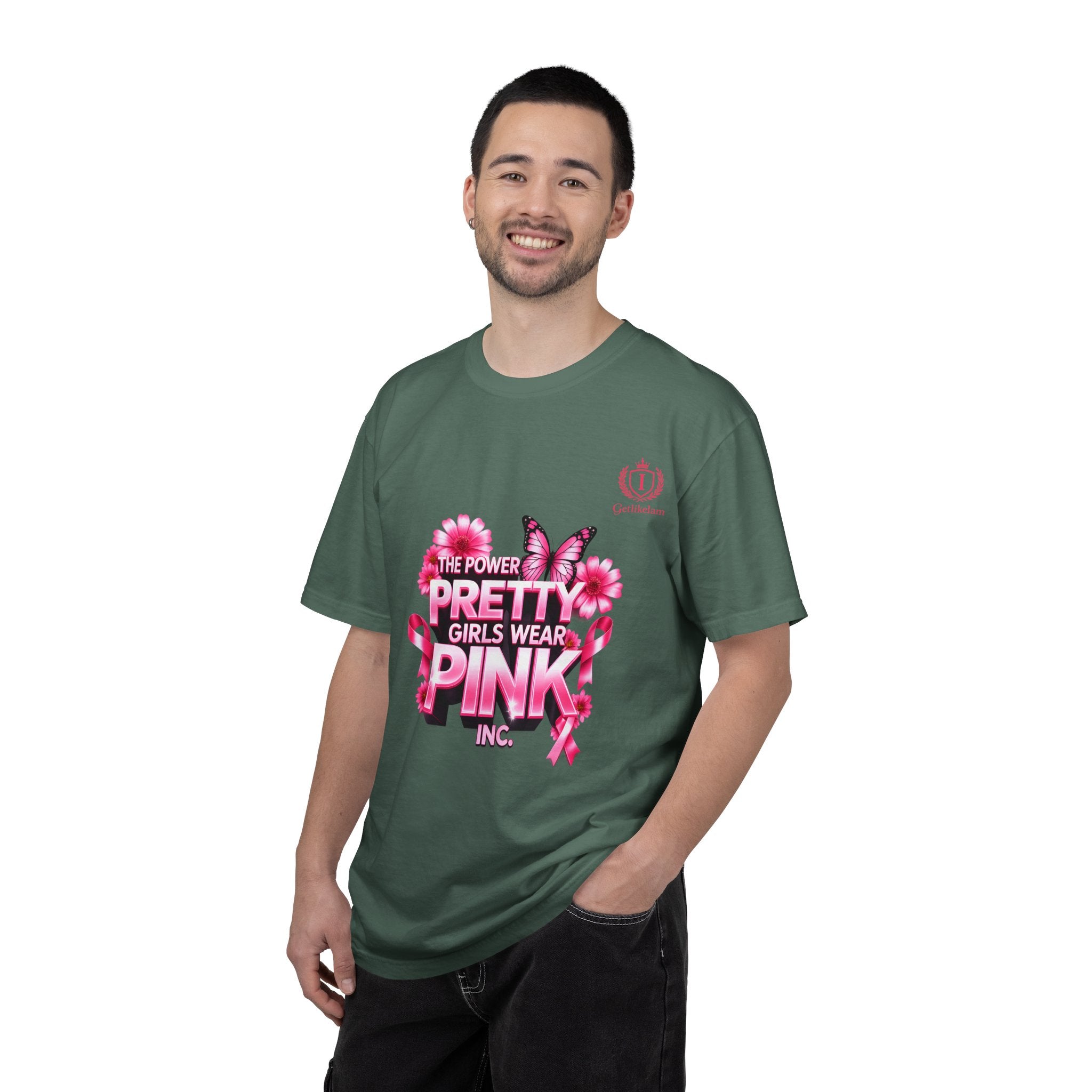 Pretty Girls Wear Pink T-Shirt —  Cancer Awareness Graphic Tee