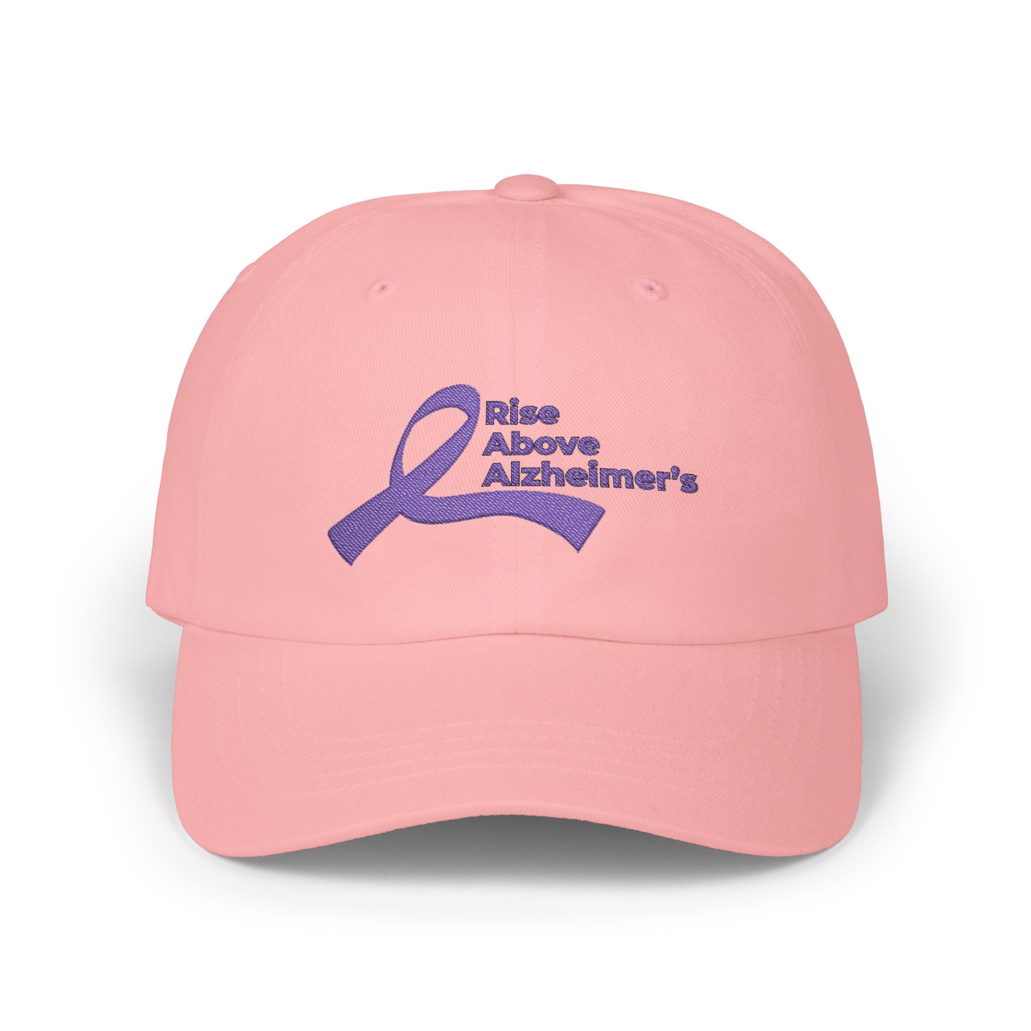 Dad Cap — Rise Above Alzheimer's Purple Ribbon Awareness Hat