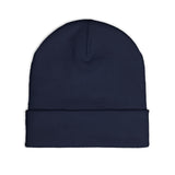 Embroidered "End Of Care With Attitude" Fist Knit Beanie