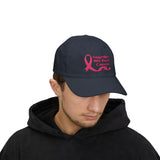 Classic cap with “Together We Beat Cancer” script lettering.