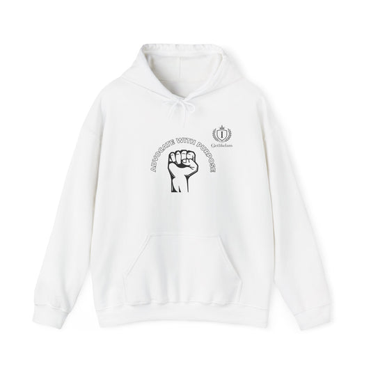 Equal Rights Fist Hoodie — "Together With Purpose" Empowerment Sweatshirt