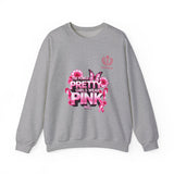 Pink Butterfly 'Pretty Girls Wear Pink' Crewneck Sweatshirt