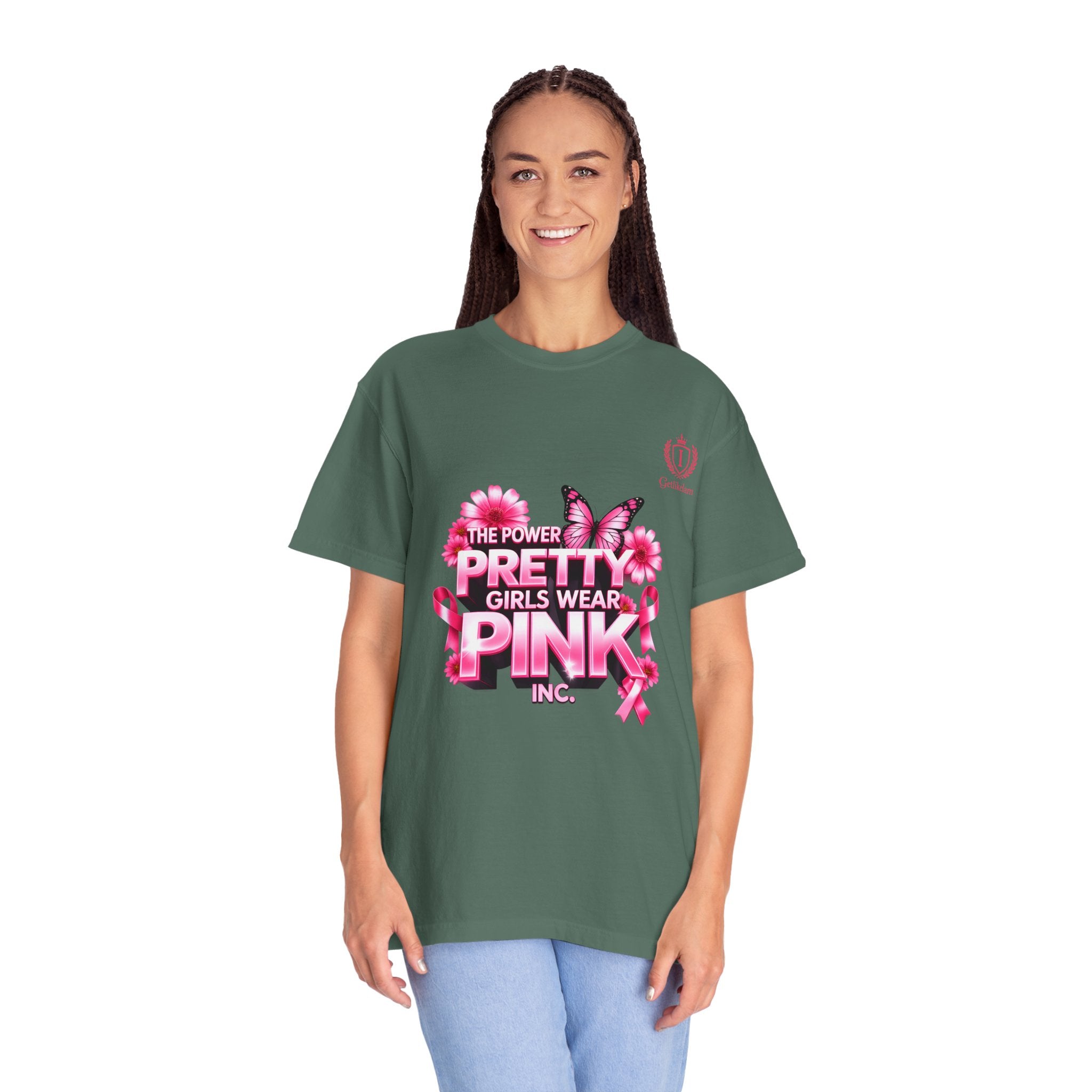 Pretty Girls Wear Pink T-Shirt —  Cancer Awareness Graphic Tee
