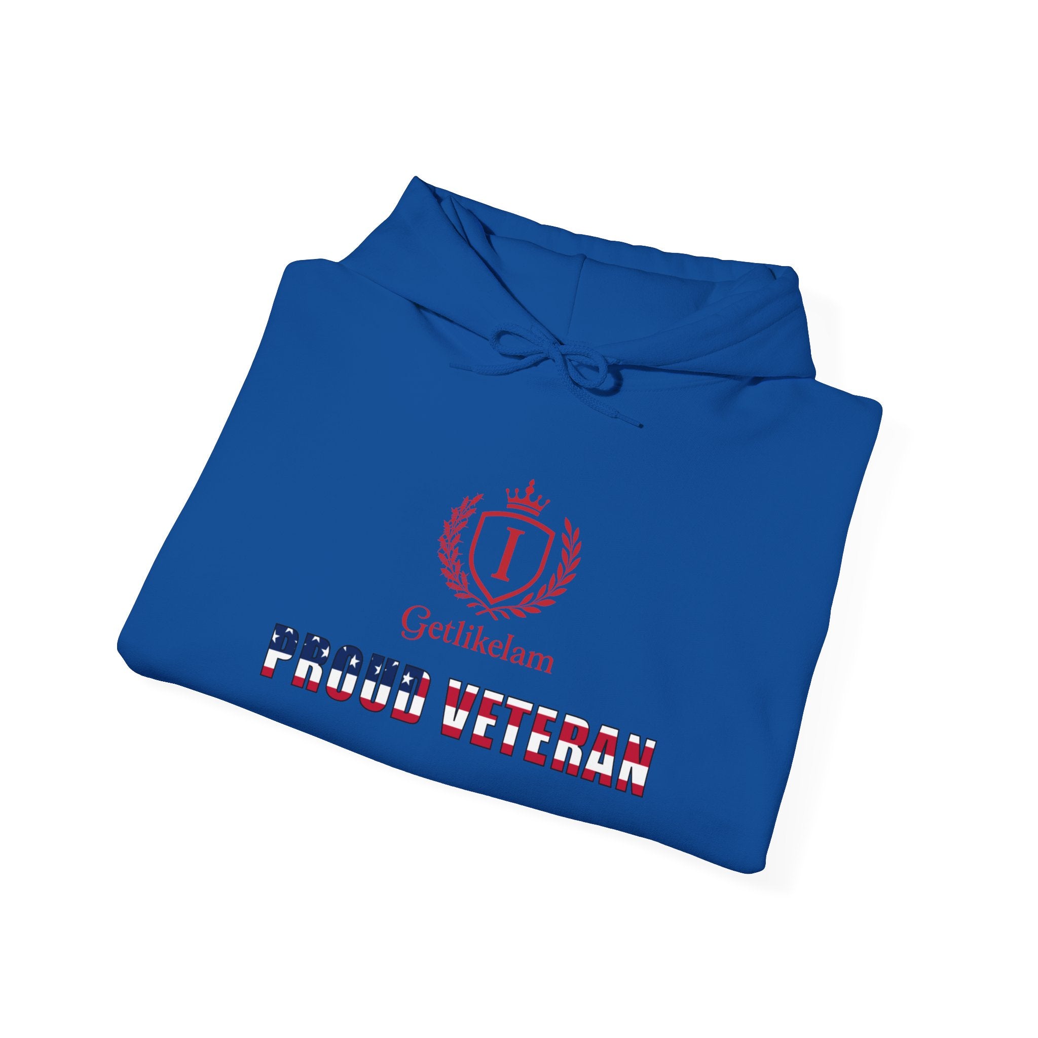 Unisex Hoodie – Patriotic Military Tribute Sweatshirt for Veterans & USA Pride