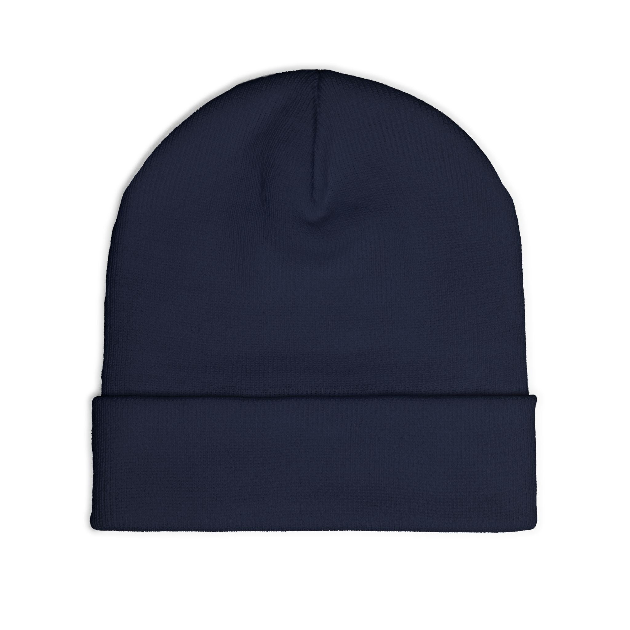 Beanie — "No One Fights Alone" Embroidered Cancer Awareness Knit Cap