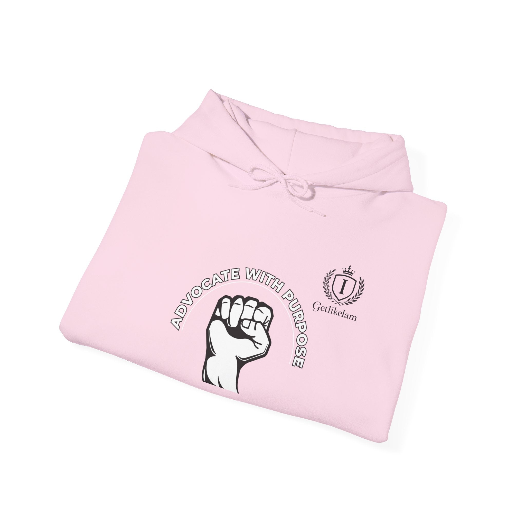 Equal Rights Fist Hoodie — "Together With Purpose" Empowerment Sweatshirt