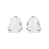 Low Top Sneakers — Rise Above Alzheimer's Purple Ribbon Awareness