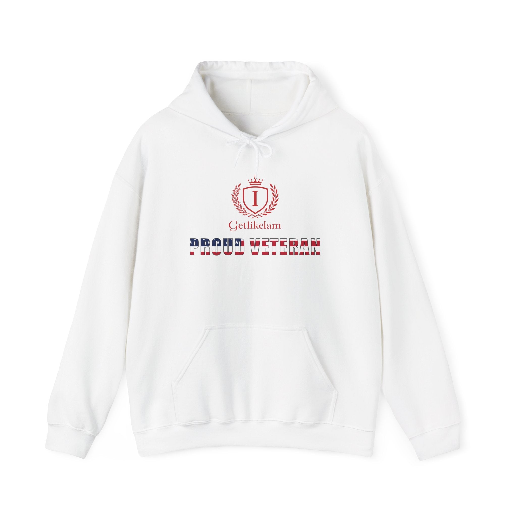Unisex Hoodie – Patriotic Military Tribute Sweatshirt for Veterans & USA Pride