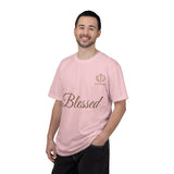 Blessed Script T-Shirt — Inspirational Faith Graphic Tee
