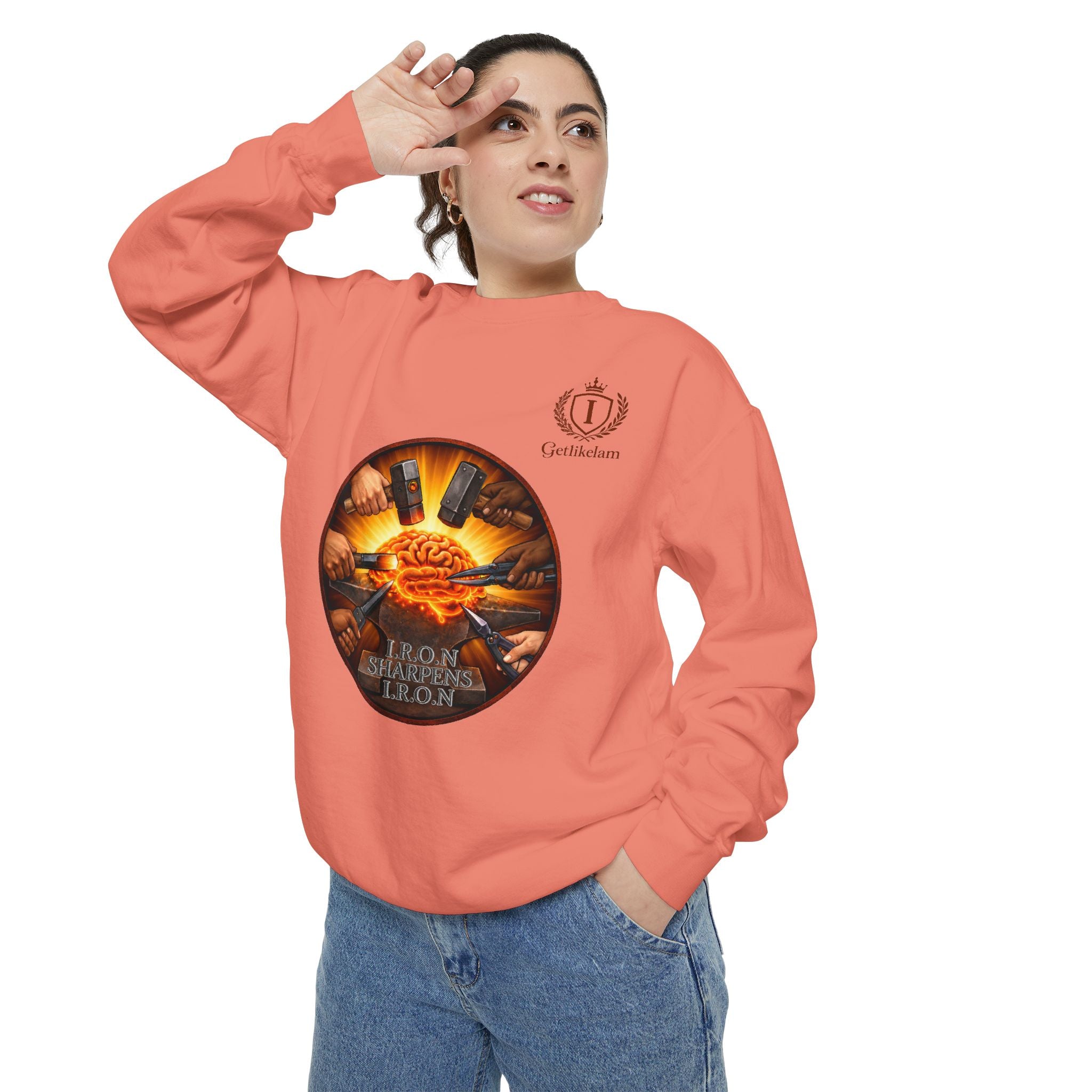 Iron Sharpen Iron Crewneck Sweatshirt