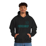 Redeemed Hoodie — Christian Faith Pullover with 'Redeemed' Script