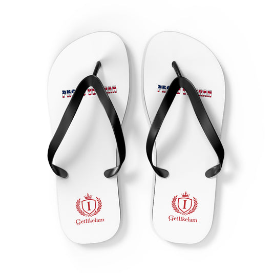 Proud Veteran - Men's Flip Flops