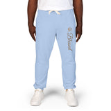 Blessed Script Sweatpants — Cozy Cream Fleece Joggers