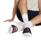 Venezuela Flag Slide Sandals — Mens Removable-Strap Pool Slides