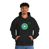 Friendship Earth Hoodie — "Be Kind, Be Friends" Graphic Pullover