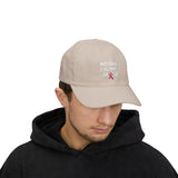 Ball Cap — "No One Fights Alone" Pink Ribbon Cancer Awareness Hat