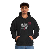 Cancer Awareness Hoodie — "No One Fights Alone" Support Hoodie