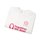 Cancer Awareness Crewneck - "Together We Beat Cancer" Sweatshirt