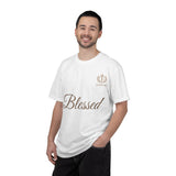Blessed Script T-Shirt — Inspirational Faith Graphic Tee