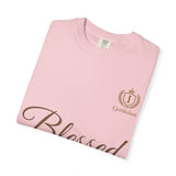 Blessed Script T-Shirt — Inspirational Faith Graphic Tee