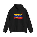 God Bless Venezuela Hoodie — Venezuelan Flag Brushstroke Pullover