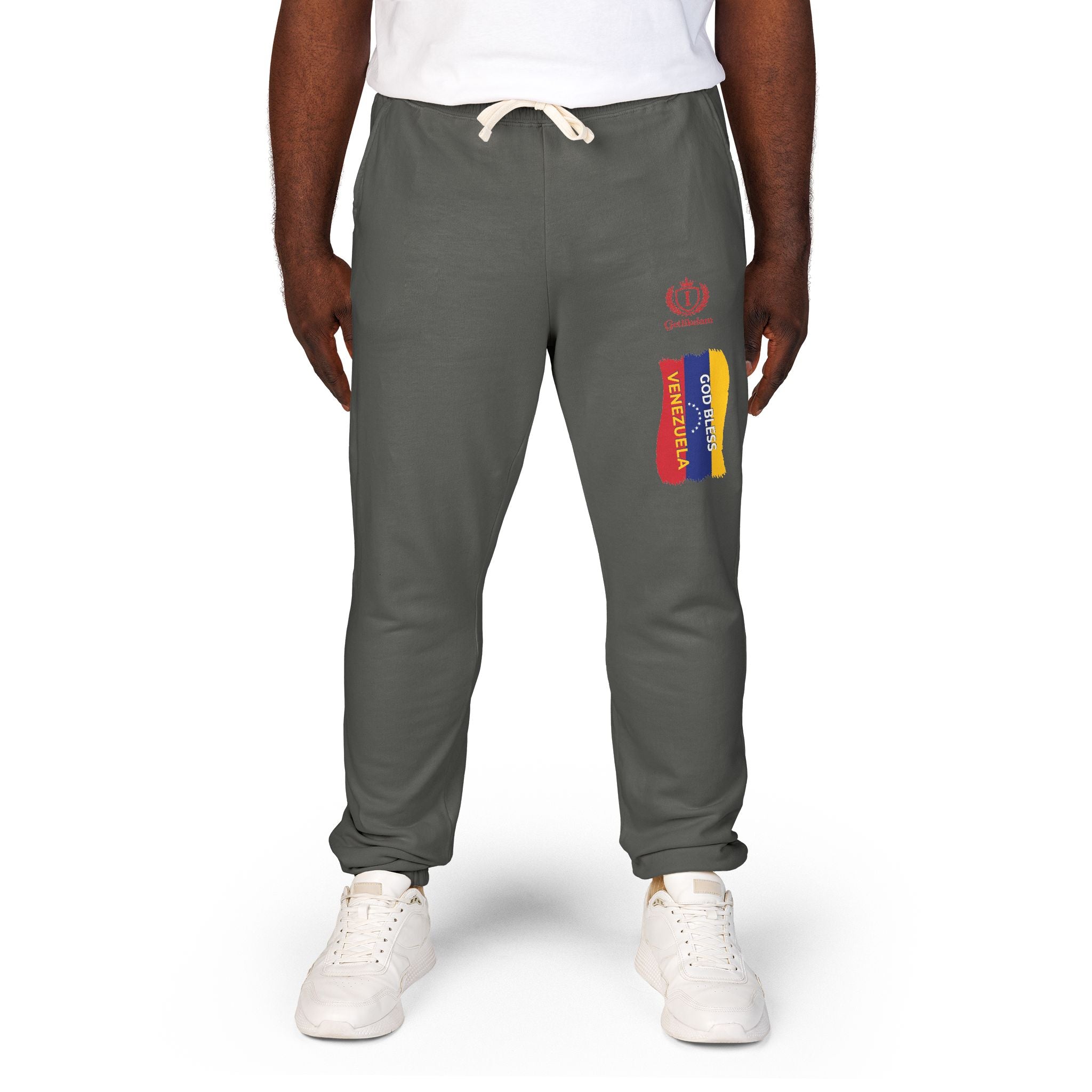 Venezuelan Flag Crest Sweatpants — Heritage Graphic Joggers