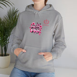 Pretty in Pink Floral Hoodie — Cancer Awareness Comfort Pullover