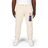 Colombian Flag Crown Sweatpants — Casual Fleece Joggers