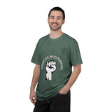 Advocate With Purpose T-Shirt — Raised Fist Social Justice Tee