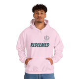 Redeemed Hoodie — Christian Faith Pullover with 'Redeemed' Script