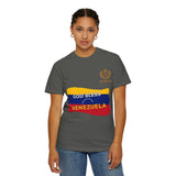 God Bless Venezuela T-Shirt — Venezuelan Flag Brushstroke Tee