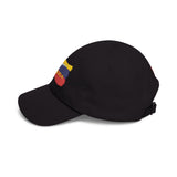 Venezuela Flag Dad Cap — "Dios Bendiga Venezuela" Embroidered Baseball Hat
